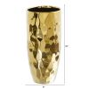 Designer Gold Cylinder Vase