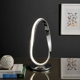Carter Table Lamp  Chrome