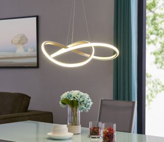 Edinburgh LED Chandelier  Gold