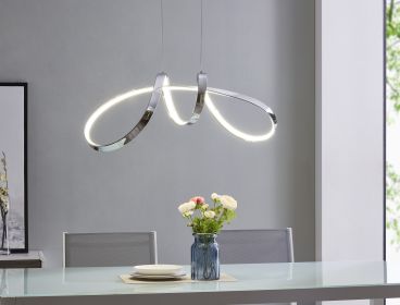 Lisbon LED Chandelier  Chrome