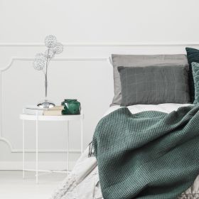 Thailand Crystal Domes Table Lamp  5 Light