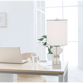 Crystal Cubes USB Table Lamp  1 Light