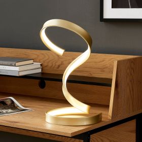 Hamburg Gold Table Lamp  LED Strip & Dimmable Switch