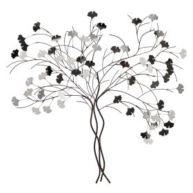 Roots Wall Art  Silver