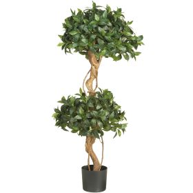 Sweet Bay Double Ball Topiary Tree w/1036 Lvs