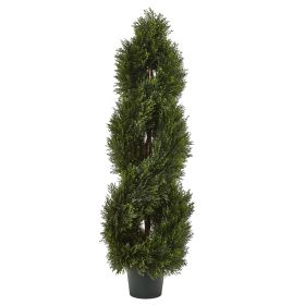 Pond Cypress Topiary UV Rest w/1036 Lvs (Indoor/Outdoor)