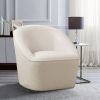 Anson Boucle Swivel Chair
