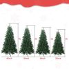 7ft PVC Hinged Green Tree Environmentally Friendly Fireproof Artificial Christmas Tree