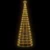Christmas Tree Light with Spikes 570 LEDs Warm White 118.1"