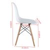 chair,set of 4,KD leg