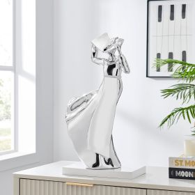 Solange Sculpture  Chrome