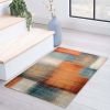 Nilaya Modern Geometric Abstract Indoor Area Rug or Runner Rug
