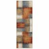 Nilaya Modern Geometric Abstract Indoor Area Rug or Runner Rug