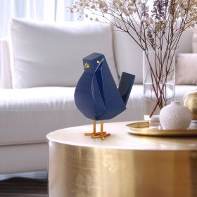 Bird Sculpture (Option: Large Navy Blue)