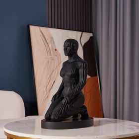 Woman Pixel (Option: Matte Black)