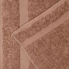 Eco-Friendly Cotton Absorbent 24-Piece Washcloth / Face Towel Set (Color: Latte, size: 24 Piece Face Towels)