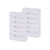 Zero Twist Cotton Ultra-Soft Absorbent Face Towel Washcloth Set of 12