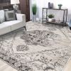 Brinton Vintage Oriental Medallion Indoor Area Rugs Or Runner Rug