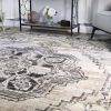 Brinton Vintage Oriental Medallion Indoor Area Rugs Or Runner Rug