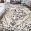 Brinton Vintage Oriental Medallion Indoor Area Rugs Or Runner Rug