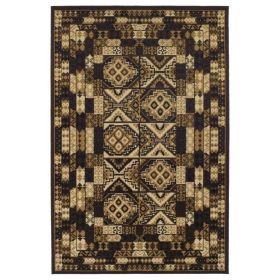 Mosaic Tribal Geometric Indoor Large Area Rugs or Runner Rug (Color: Green, size: 4'x6')